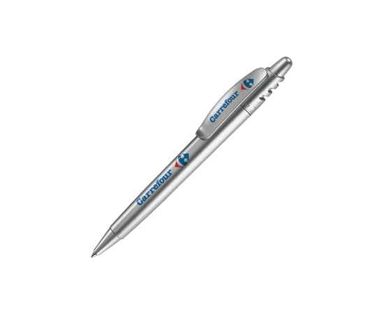 X-8 SAT, ручка шариковая, серебристый, пластик, Цвет: серебристый, изображение 2