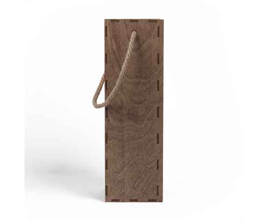 Ящик подарочный WINOTEKA с ручкой, дерево, акрил, 34,5 х 11,5 х 11 см, Цвет: коричневый, изображение 3