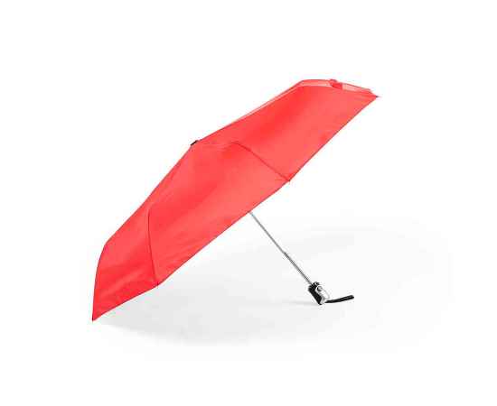 Зонт складной ALEXON, автомат, красный, 100% полиэстер 190T, Цвет: красный, изображение 2