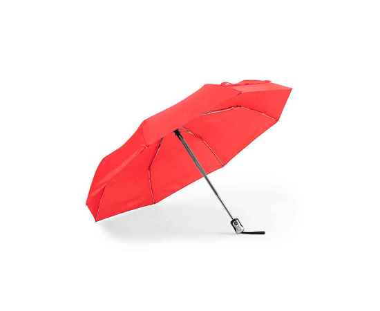 Зонт складной ALEXON, автомат, красный, 100% полиэстер 190T, Цвет: красный, изображение 4