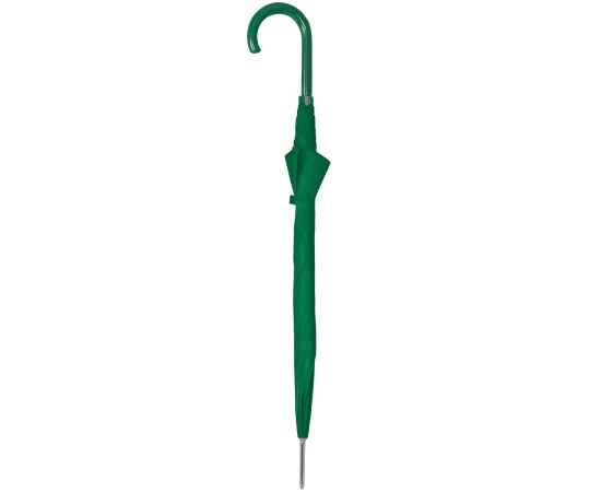 Зонт-трость с пластиковой ручкой, механический, зеленый, D=103 см, 100% полиэстер 190 T, Цвет: зеленый, изображение 3