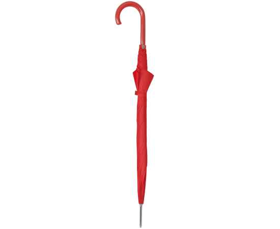 Зонт-трость с пластиковой ручкой, механический, красный, D=103 см, 100% полиэстер 190 T, Цвет: красный, изображение 3
