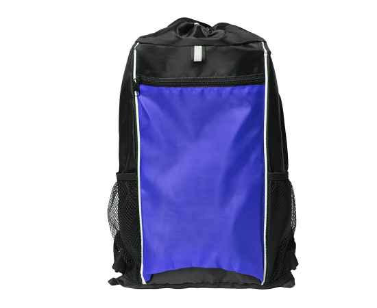 Рюкзак Fab, синий/чёрный, 47 x 27 см, 100% полиэстер 210D, Цвет: черный, Размер: 46 x 27 см
