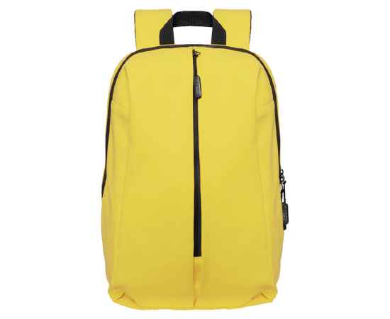 Рюкзак 'Go', жёлтый, 41 х 29 х15,5 см, 100%  полиуретан, Цвет: желтый, Размер: 41 x 29см