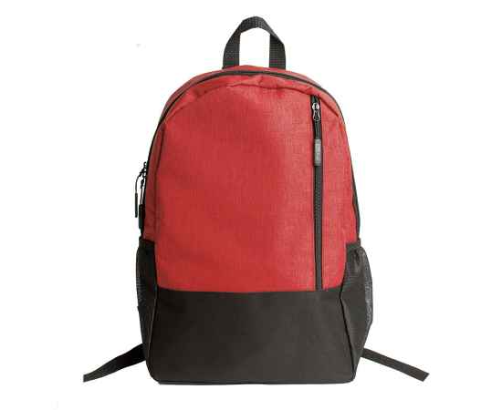 Рюкзак PULL, красный/чёрный, 45 x 28 x 11 см, 100% полиэстер 300D+600D, Цвет: красный, черный, Размер: 45 x 28 x 11 см