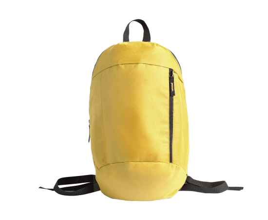 Рюкзак Rush, жёлтый, 40 x 24 см, 100% полиэстер 600D, Цвет: желтый, черный, Размер: 40 x 24 см