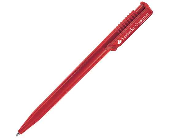 OCEAN, ручка шариковая, красный, пластик, Цвет: красный, изображение 2