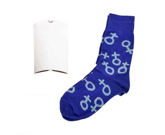 Носки подарочные  'Мужские' в упаковке, Цвет: синий, изображение 2