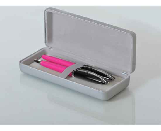 ORIGINAL, ручка шариковая, розовый/черный/хром, металл, Цвет: розовый, черный, изображение 2