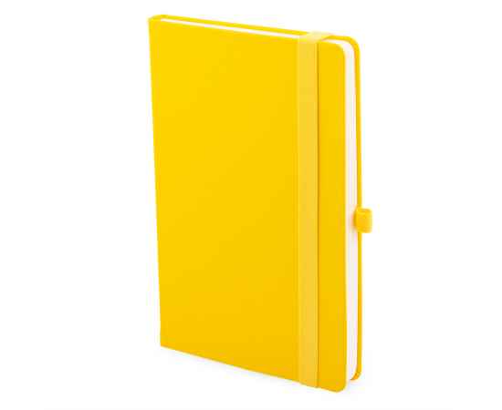 Подарочный набор JOY: блокнот, ручка, кружка, коробка, стружка, жёлтый, изображение 2