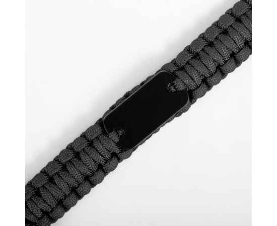 Походный браслет многофункциональный KUPRA, нейлон, пластик, черный, 25.5 x 3.4 x 1.1 см, Цвет: Чёрный, изображение 7