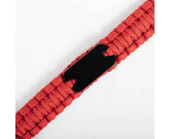 Походный браслет многофункциональный KUPRA, нейлон, пластик, красный, 25.5 x 3.4 x 1.1 см, Цвет: красный, изображение 7
