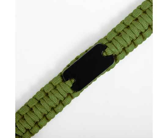 Походный браслет многофункциональный KUPRA, нейлон, пластик, зеленый, 25.5 x 3.4 x 1.1 см, Цвет: зеленый, изображение 7