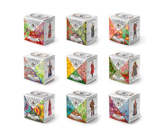 Подарочный набор с логотипом Сугревъ в деревянной коробке, коллекция из 9 чаёв, Цвет: разные цвета, изображение 5