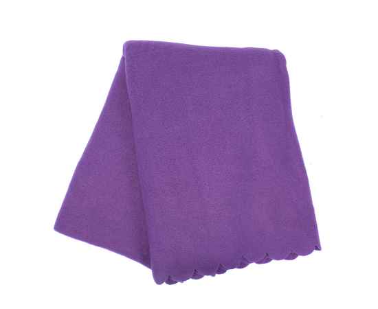 Плед PLAIN, фиолетовый, 100х140 см, флис 150 гр/м2, Цвет: фиолетовый, изображение 2