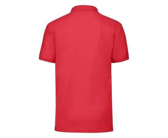 Рубашка поло мужская '65/35 Polo', красный_2XL, 65% п/э, 35% х/б, 180 г/м2 HG_634020.40/2XL, Цвет: красный, Размер: Длина 79 см., ширина 66 см., изображение 2