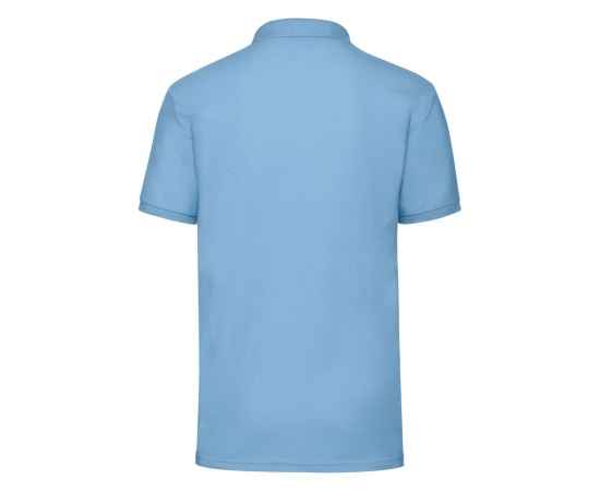 Рубашка поло мужская '65/35 Polo', небесно-голубой_L, 65% п/э, 35% х/б, 180 г/м2 HG_634020.YT/L, Цвет: голубой, Размер: Длина 71 см., ширина 50 см., изображение 2