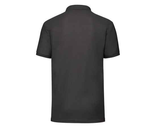 Рубашка поло мужская '65/35 Polo', черный_S, 65% п/э, 35% х/б, 180 г/м2 HG_634020.36/S, Цвет: Чёрный, Размер: Длина 71 см., ширина 50 см., изображение 2