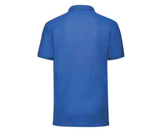 Рубашка поло мужская  '65/35 Polo', ярко-синий_S, 65% п/э, 35% х/б, 180 г/м2 HG_634020.51/S, Цвет: синий, Размер: Длина 71 см., ширина 50 см., изображение 2