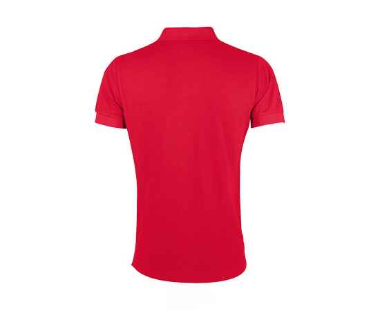 Рубашка поло мужская 'Portland Men' красный, серый_L, 100% х/б, 200г/м2 HG_700574.145/L, Цвет: красный, Размер: L, изображение 2