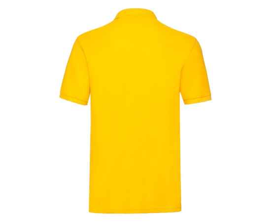 Рубашка поло мужская PREMIUM POLO 180, желтый, XL, 100% хлопок, 180 г/м2 HG_632180.34/XL, Цвет: желтый, Размер: S, изображение 2