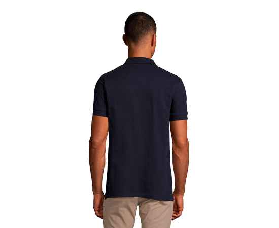 Рубашка поло мужская 'Portland Men' темно-синий, серый_S, 100% х/б, 200г/м2 HG_700574.319/S, Цвет: темно-синий, серый, Размер: S, изображение 5