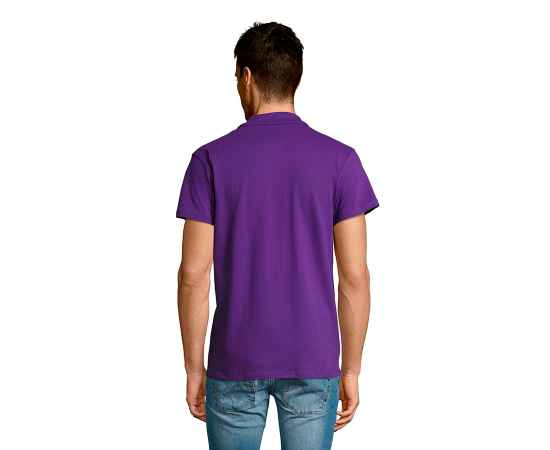 Рубашка поло мужская SUMMER II, фиолетовый, S, 100% хлопок, 170г/м2 HG_711342.712/S, Цвет: фиолетовый, Размер: S, изображение 5
