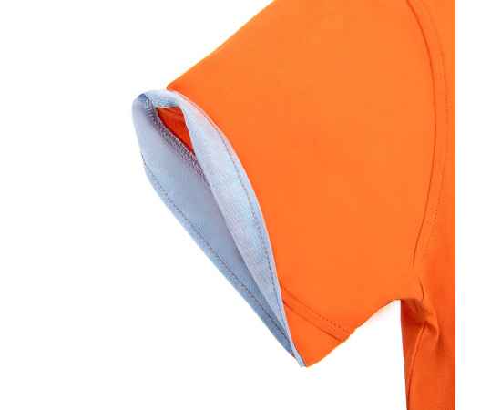 Поло женское 'RODI LADY', оранжевый_ L, 100% х/б, 180г/м2 HG_399896.67/L, Цвет: оранжевый, Размер: S, изображение 6