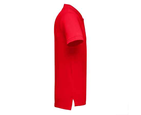 Рубашка-поло мужская ADAM, красный, S, 100% хлопок, плотность 195 г/м2, Цвет: красный, Размер: S, изображение 3