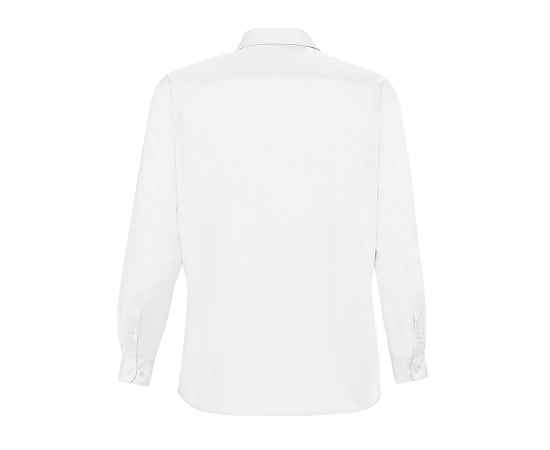 Рубашка мужская 'Baltimore', белый_S, 65% полиэстер, 35% хлопок, 95г/м2, Цвет: белый, Размер: S, изображение 2