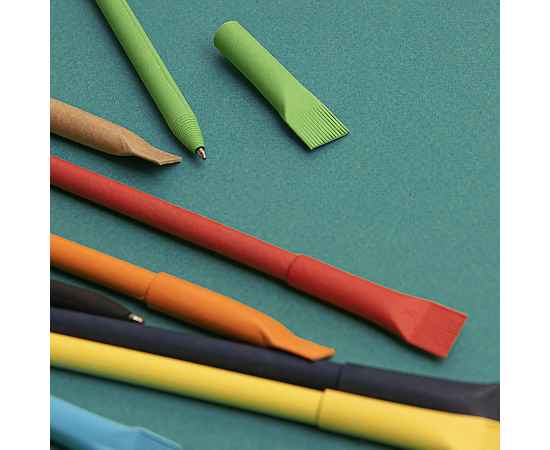Ручка шариковая N20, темно-синий, бумага, цвет чернил синий, Цвет: синий, изображение 5