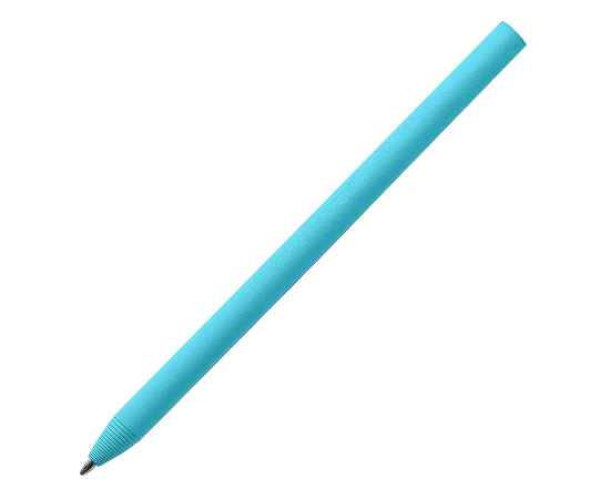 Ручка шариковая N20, голубой, бумага, цвет чернил синий, Цвет: голубой, изображение 2