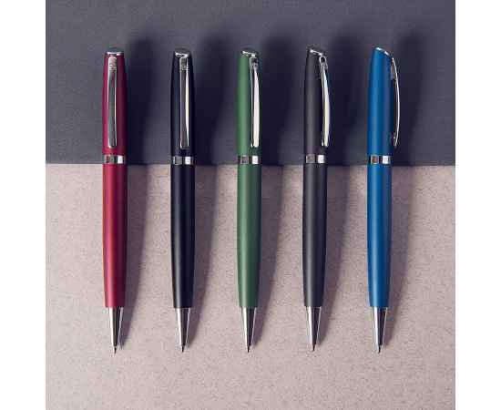 PEACHY, ручка шариковая, темно-серый/хром, алюминий, пластик, Цвет: темно-серый, изображение 4