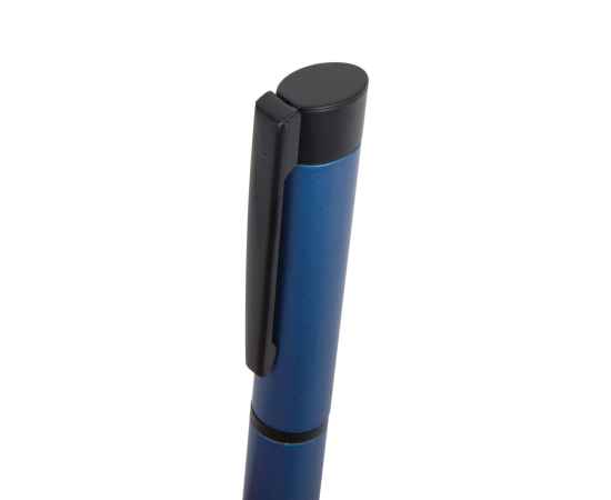 ELLIPSE, ручка шариковая, синий/черный, алюминий, пластик, Цвет: синий, изображение 2