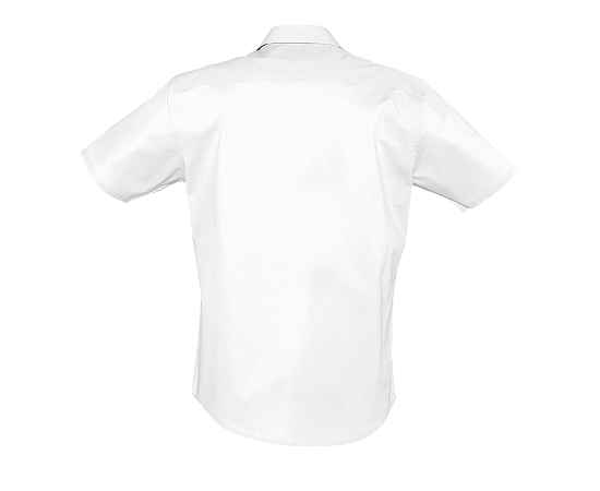 Рубашка мужская 'Broadway', белый_S, 97% х/б, 3% п/э, 140г/м2, Цвет: белый, Размер: S, изображение 2
