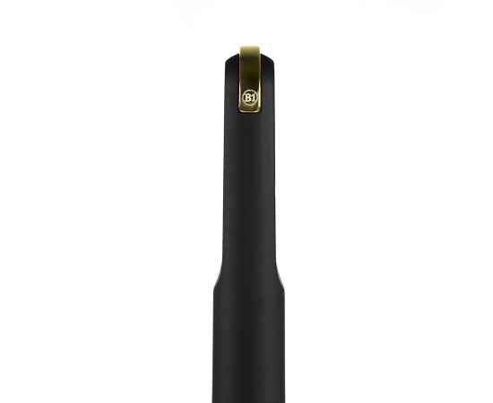 FARO, ручка шариковая, черный/золотистый, металл, пластик, софт-покрытие, Цвет: черный, золотистый, изображение 2