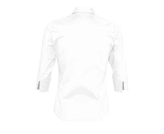 Рубашка женская 'Effect', белый_XS, 97% х/б, 3% п/э, 140г/м2, Цвет: белый, Размер: XS, изображение 2