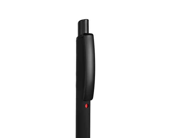 ENIGMA, ручка шариковая, черный/красный, металл, пластик, софт-покрытие, Цвет: черный, красный, изображение 2