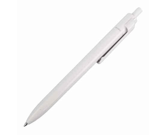 Ручка шариковая FORTE SAFETOUCH, белый, антибактериальный пластик, Цвет: белый, изображение 2