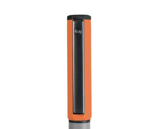 BRO, ручка шариковая, оранжевый, металл, пластик, Цвет: оранжевый, серый, изображение 2