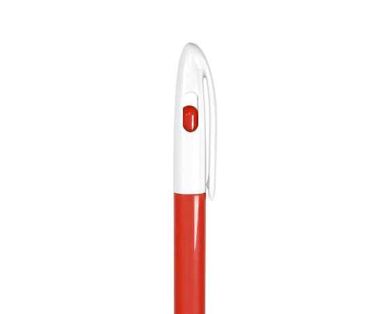 LEVEL, ручка шариковая, красный, пластик, Цвет: красный, белый, изображение 3