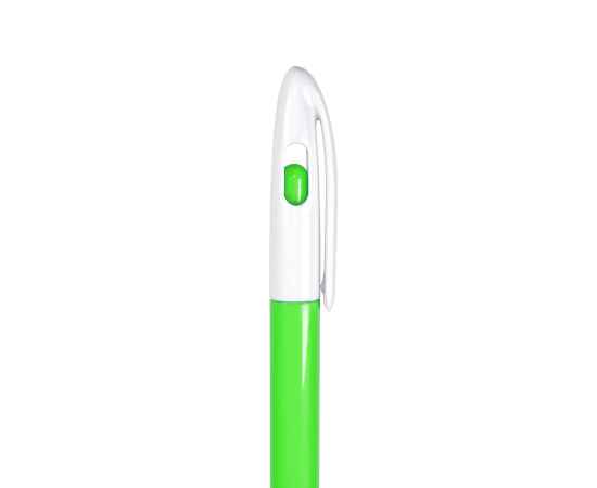 LEVEL, ручка шариковая, светло-зеленый, пластик, Цвет: светло-зеленый, белый, изображение 3