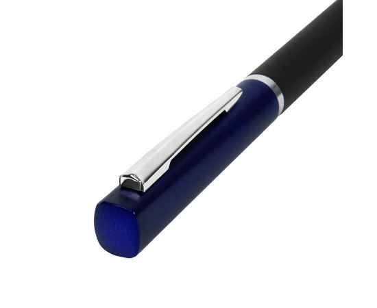 M1, ручка шариковая, черный/синий, пластик, металл, софт-покрытие, Цвет: черный, синий, изображение 2
