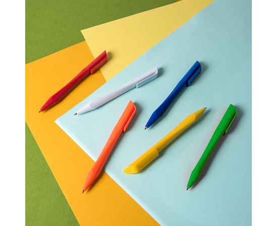 N7, ручка шариковая, желтый, пластик, Цвет: желтый, изображение 3