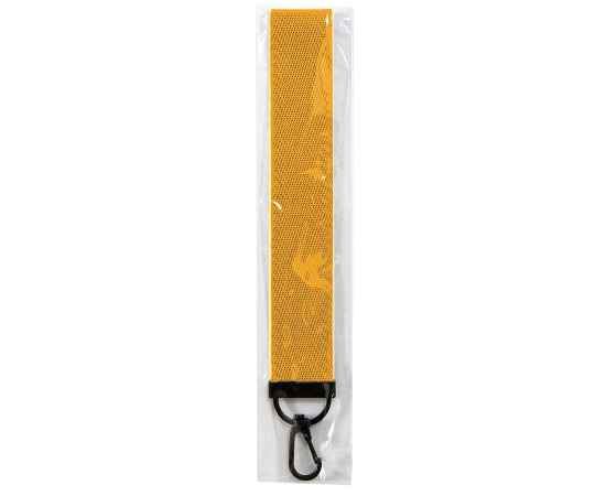 Пуллер ремувка INTRO, желтый, 100% нейлон, металлический карабин, Цвет: желтый, Размер: длина ленты 15, ширина 2.5 см, изображение 2
