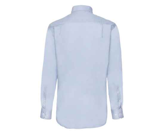 Рубашка 'Long Sleeve Oxford Shirt', светло-голубой_XL, 70% х/б, 30% п/э, 135 г/м2, изображение 2