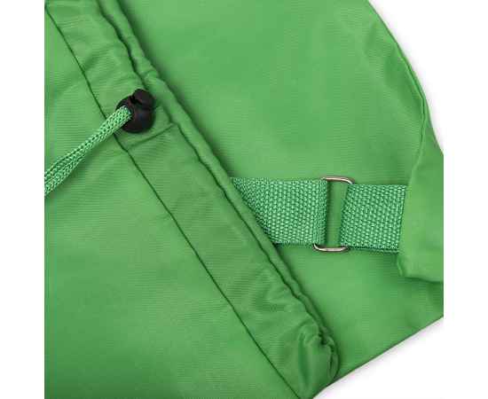 Рюкзак BAGGY, зелёный, 34х42 см, полиэстер 210 Т, изображение 6