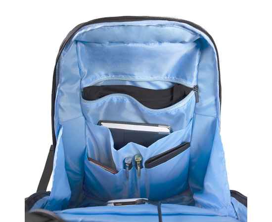 Рюкзак 'Link', cерый, 42х30х12 см, 100% полиэстер, Цвет: темно-серый, изображение 6