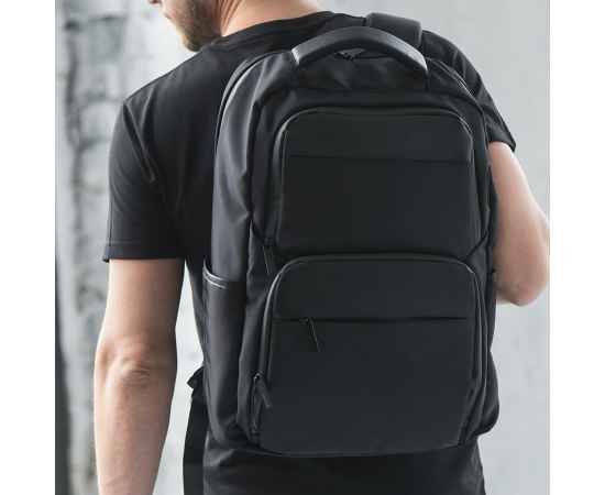 Рюкзак 'Spark', черный, 46х30х14 см, 100% полиэстер, Цвет: Чёрный, изображение 2