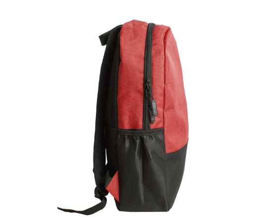 Рюкзак PULL, красный/чёрный, 45 x 28 x 11 см, 100% полиэстер 300D+600D, Цвет: красный, черный, Размер: 45 x 28 x 11 см, изображение 3